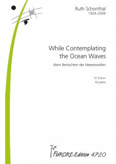 Beim Betrachten der Meereswellen 