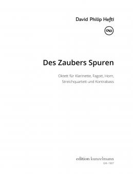 Des Zaubers Spuren 