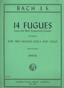 14 Fugues from the Well-Tempered Clavier Vol. 1 