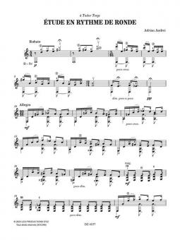 Étude en rythme de ronde 