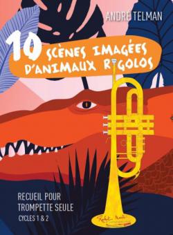 10 Scenes Imagees D'Animaux Rigolos 
