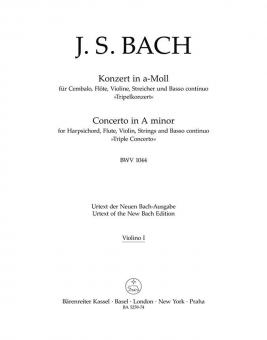 Konzert a-Moll BWV 1044 