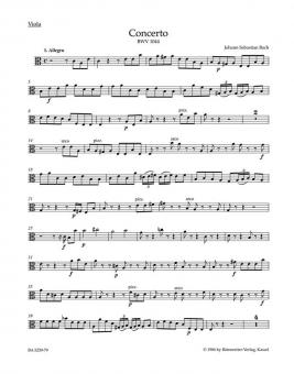 Konzert a-Moll BWV 1044 