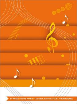 Quaderno di musica chitarra (64 pp. carta bianca) 