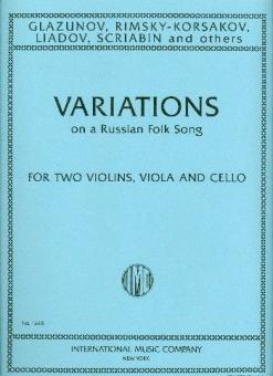 Variations On a Russian Folk Song 