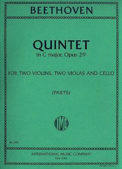 Quintet in C major, Op. 29 