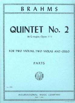 String Quintet No. 2 G Major Op. 111 