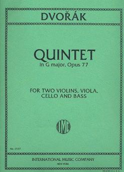 Quintet in G major, Op. 77 