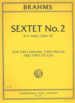 Sextet No. 2 in G major, Op. 36 