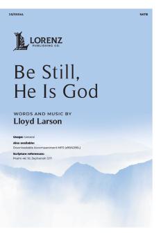 Be Still, He Is God 