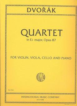 Quartet in e flat major, Op. 87 