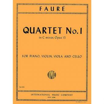 Quartet No. 1 in C minor, Op. 15 