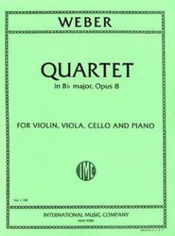 Quartet in B flat major, Op. 8 