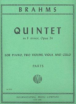 Quintet in F minor, Op. 34 