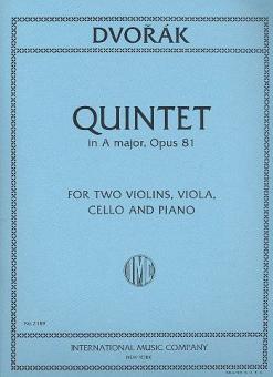 Quintet in A major, Op. 81 