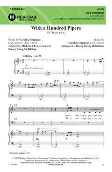 With a Hundred Pipers 