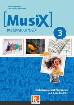 MusiX 3 D - Neuausgabe Audio-Aufnahmen CD-Set 