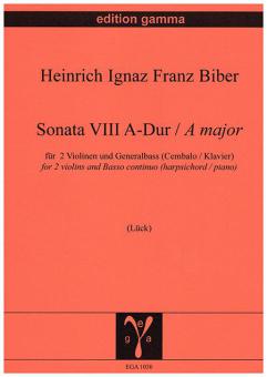 Sonata VIII A-Dur 