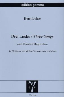 Drei Lieder 