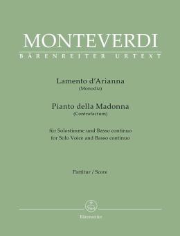 Lamento d' Arianna (Monodia) - Piano della Madonna (Contrafactum) Standard