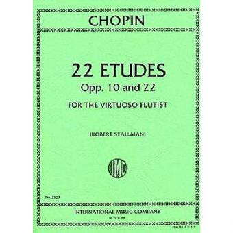22 Etudes for the Virtuoso Flutist 