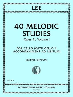 40 Melodic Studies op. 31 - Vol. 1 