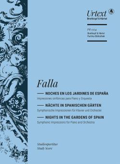 Noches en los jardines de España 