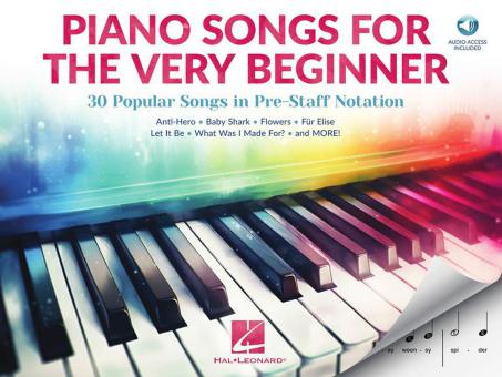 Piano Songs for the Very Beginner 