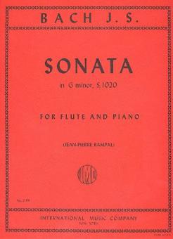 Sonate in g-Moll BWV 1020 