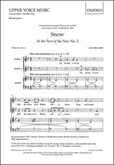 Snow (No. 2 of At the Turn of the Year) 