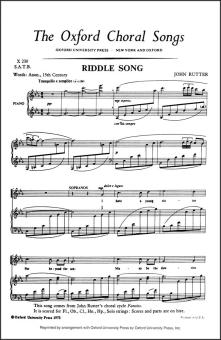 Riddle Song 
