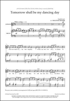 Tomorrow shall be my dancing day 