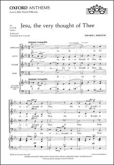 Jesu, the very thought of Thee 