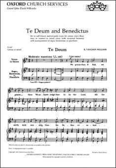 Te Deum and Benedictus 