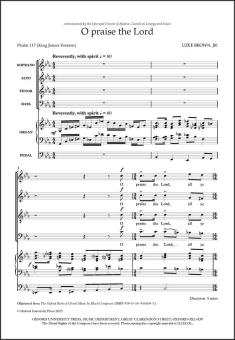 O praise the Lord 