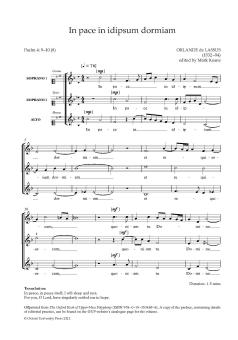 In pace in idipsum dormiam 