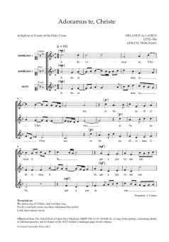 Adoramus te, Christe 