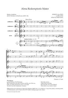 Alma Redemptoris Mater 
