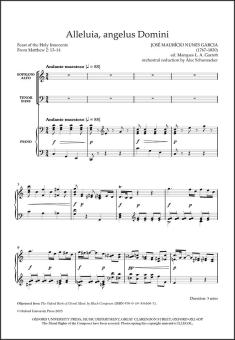 Alleluia, angelus Domini 