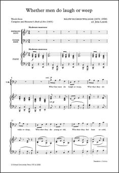 Whether men do laugh or weep 