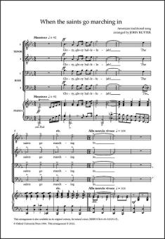 When the saints go marching in 