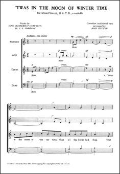 Twas in the moon of winter time 