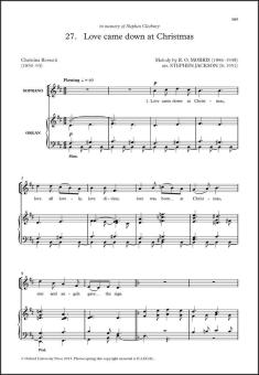 Love came down at Christmas 