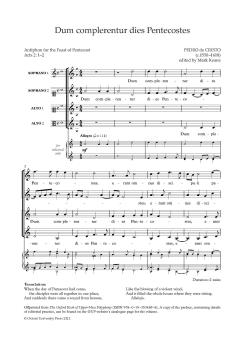 Dum complerentur dies Pentecostes 