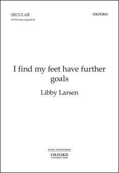 I find my feet have further goals 
