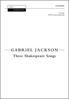 Three Shakespeare Songs 