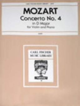 Violinkonzert Nr. 4 D-Dur KV 218 
