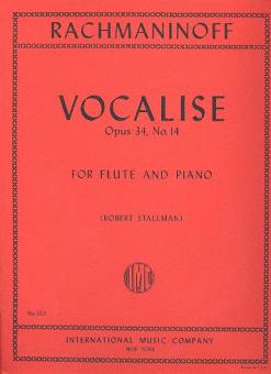 Vocalise Op. 34 No. 14 