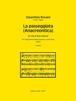 La passeggiata (Anacreontica) 