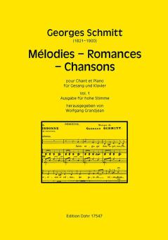 Mélodies - Romances - Chansons 1 